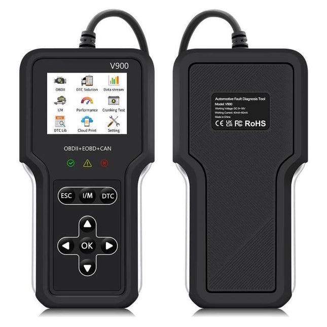 Compact Scanner for Routine Car Checks During Daily Drives handheld OBD2 vehicle diagnostic tool for quick fault code checks