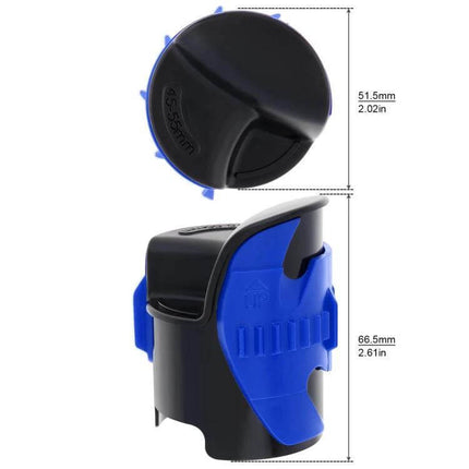 Motorcycle Fork Seal Cleaner For 45 to 55mm Forks Easy Cleaning - compact blue-black tool for on-tool fork seal maintenance