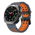For Galaxy Watch9 / 8 / 8 Classic / Space Grey Orange