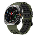 For Galaxy Watch9 / 8 / 8 Classic / Army Green Black