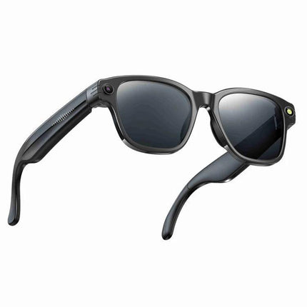 Compact Glasses for Recording Everyday Travel Moments with built-in 8MP camera for hands-free hiking and city exploration