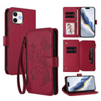 For iPhone 12 / 12 Pro / Wine Red