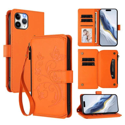 Wallet Phone Case With Card Slots For Everyday Essentials On The Go Keeps Cards Cash And Phone Organized - orange wristlet wallet with stand and multiple card slots