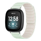 For Fitbit Versa 4 / 3 / Sense 2 / Sense / Mint Green Starlight
