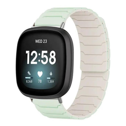 XDfind Magnetic Silicone Watch Band for Fitbit Versa 4/3
