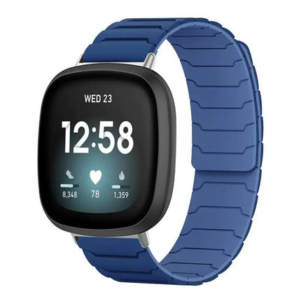 XDfind Magnetic Silicone Watch Band for Fitbit Versa 4/3