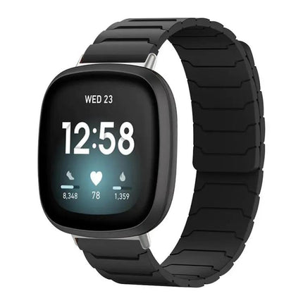 XDfind Magnetic Silicone Watch Band for Fitbit Versa 4/3