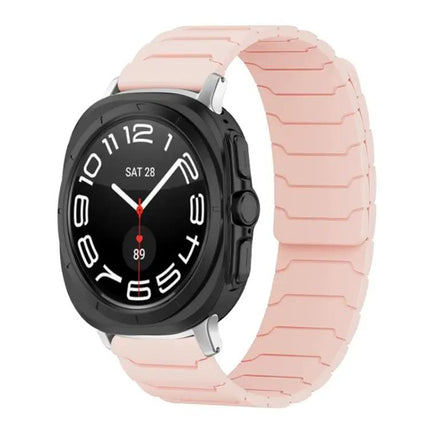 Magnetic Silicone Watch Band For Galaxy Watch Ultra2/9/8