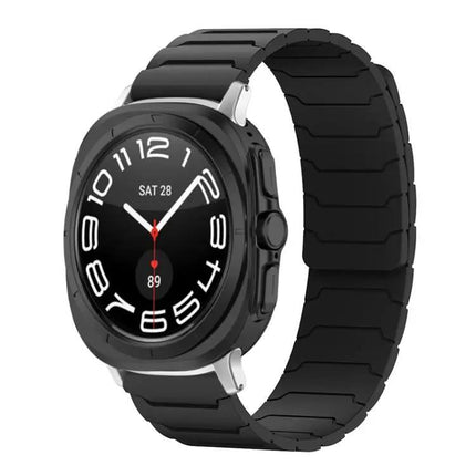 Magnetic Silicone Watch Band For Galaxy Watch Ultra2/9/8
