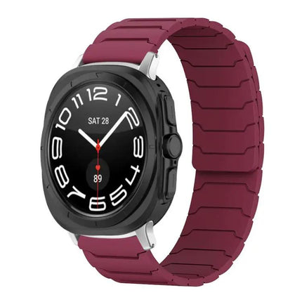 Magnetic Silicone Watch Band For Galaxy Watch Ultra2/9/8