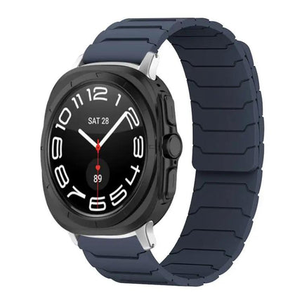 Magnetic Silicone Watch Band For Galaxy Watch Ultra2/9/8
