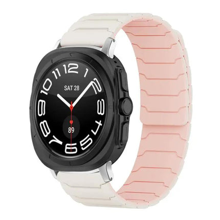 Magnetic Silicone Watch Band For Galaxy Watch Ultra2/9/8