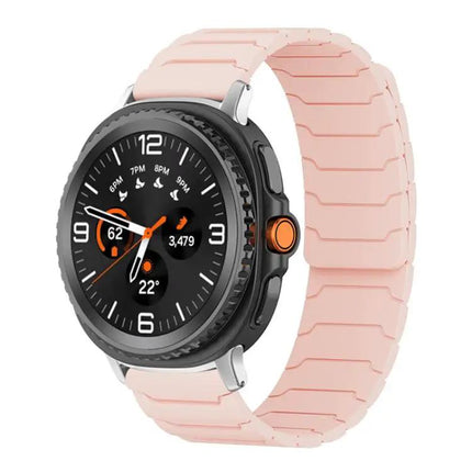 Magnetic Silicone Watch Band For Galaxy Watch Ultra2/9/8