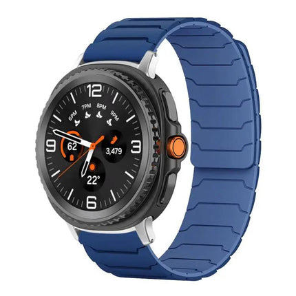 Magnetic Silicone Watch Band For Galaxy Watch Ultra2/9/8