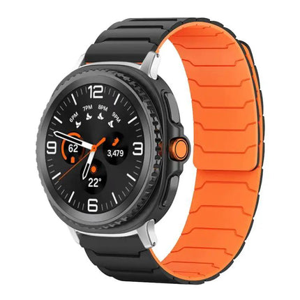 Magnetic Silicone Watch Band For Galaxy Watch Ultra2/9/8
