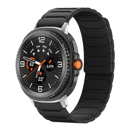 Magnetic Silicone Watch Band For Galaxy Watch Ultra2/9/8