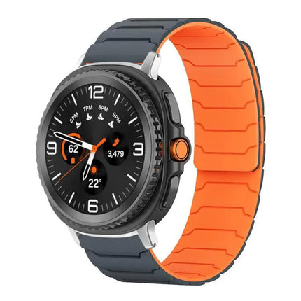 Magnetic Silicone Watch Band For Galaxy Watch Ultra2/9/8