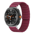 For Galaxy Watch9 / 8 / 8 Classic / Wine Red