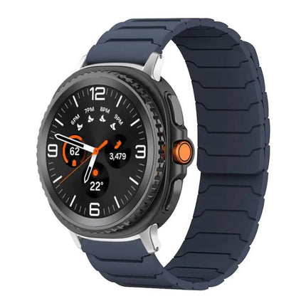 Magnetic Silicone Watch Band For Galaxy Watch Ultra2/9/8