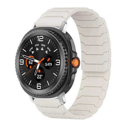 Magnetic Silicone Watch Band For Galaxy Watch Ultra2/9/8