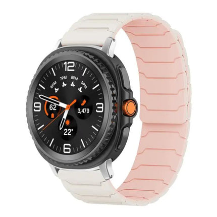 Magnetic Silicone Watch Band For Galaxy Watch Ultra2/9/8