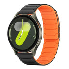 For Samsung Galaxy Watch 7 / 6 / 5 / FE / Black Orange