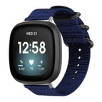For Fitbit Versa 4 / 3 / Sense 2 / Sense / Midnight Blue