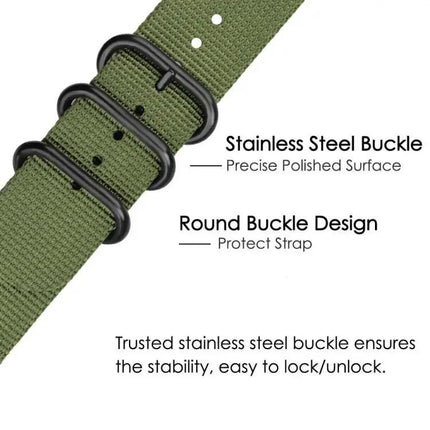 Xdfind Nylon Canvas Watch Band For Pixel Watch 45mm