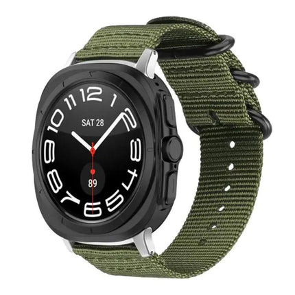 Xdfind Nylon Canvas Ring Buckle Strap for Galaxy Watch