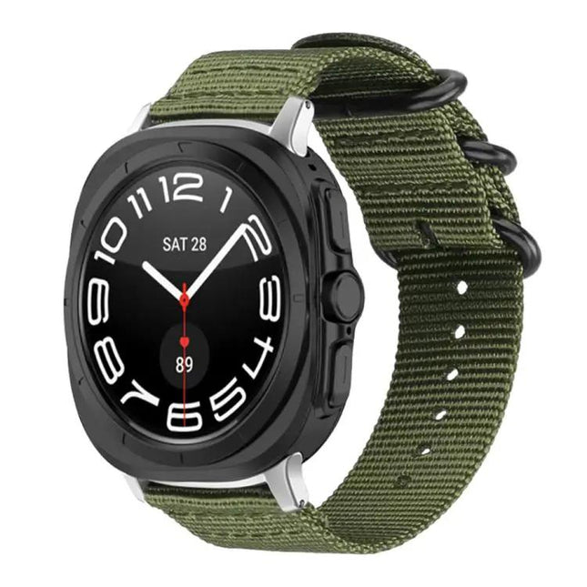Xdfind Nylon Canvas Ring Buckle Strap for Galaxy Watch | Syndmart
