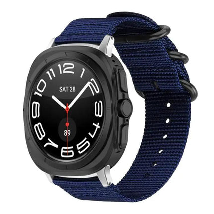 Xdfind Nylon Canvas Ring Buckle Strap for Galaxy Watch