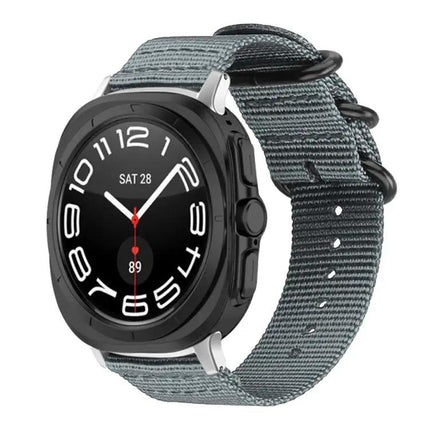 Xdfind Nylon Canvas Ring Buckle Strap for Galaxy Watch