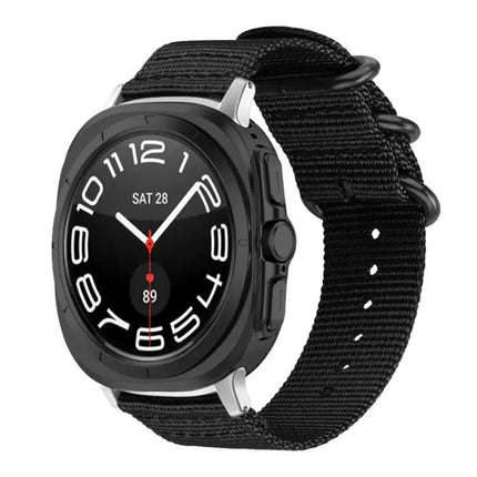 Xdfind Nylon Canvas Ring Buckle Strap for Galaxy Watch