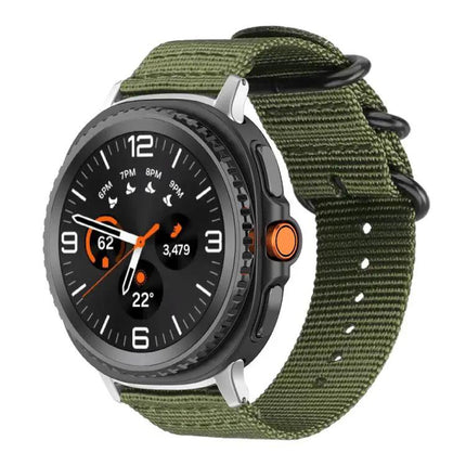 Xdfind Nylon Canvas Ring Buckle Strap for Galaxy Watch