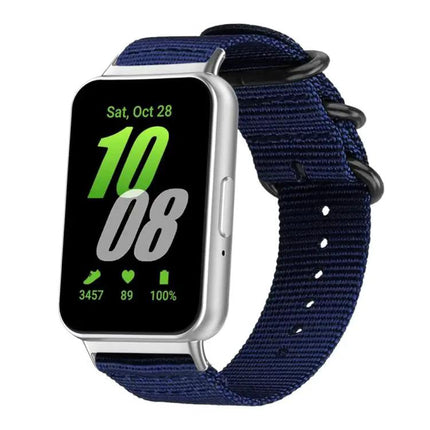 Xdfind Nylon Canvas Ring Buckle Strap for Galaxy Watch