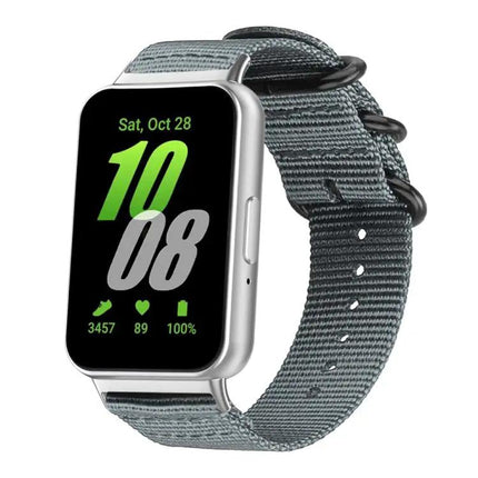 Xdfind Nylon Canvas Ring Buckle Strap for Galaxy Watch