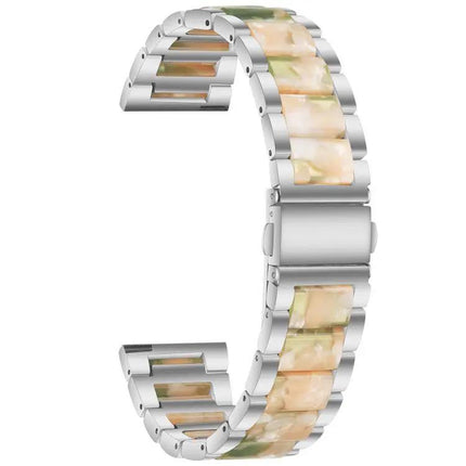 XDFind Stainless Steel Resin Watch Band Adjustable 14mm/20mm