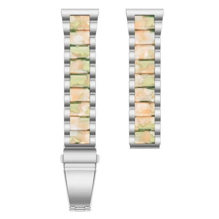 XDFind Stainless Steel Resin Watch Band Adjustable 14mm/20mm