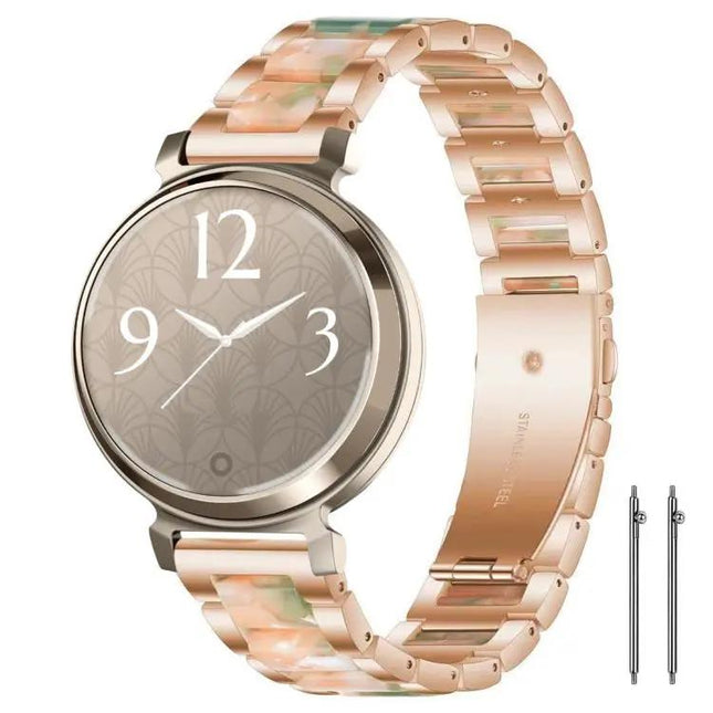 Watch Band XDfind Three Beads Metal Resin 14mm/20mm