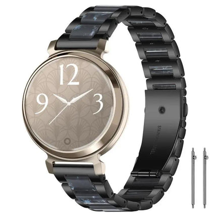 XDFind Stainless Steel Resin Watch Band Adjustable 14mm/20mm