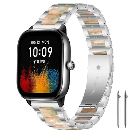 XDFind Stainless Steel Resin Watch Band Adjustable 14mm/20mm
