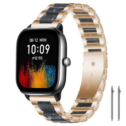 XDFind Stainless Steel Resin Watch Band Adjustable 14mm/20mm