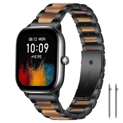 XDFind Stainless Steel Resin Watch Band Adjustable 14mm/20mm