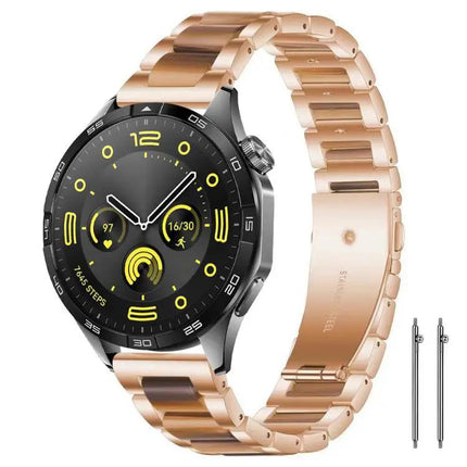 XDfind Stainless Steel Resin Watch Band Adjustable 22mm 18mm