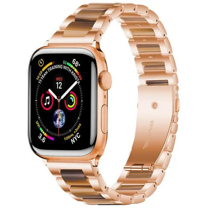 Stainless Steel Resin Apple Watch Band 42/44/45/46/49mm