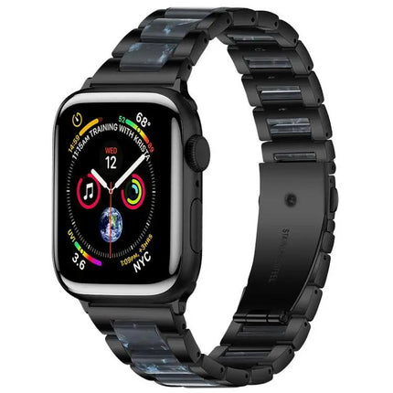 Stainless Steel Resin Apple Watch Band 42/44/45/46/49mm