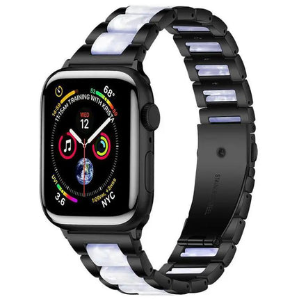 Stainless Steel Resin Apple Watch Band 42/44/45/46/49mm