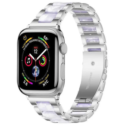 XDfind Resin Stainless Steel Apple Watch Band 38/40/41/42mm