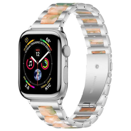 XDfind Resin Stainless Steel Apple Watch Band 38/40/41/42mm