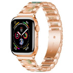 For Apple Watch 38 / 40 / 41 / S10 42mm / Rose Gold Green